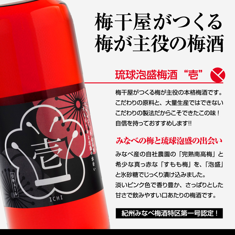 梅酒,お酒,壱,うめよし,和歌山